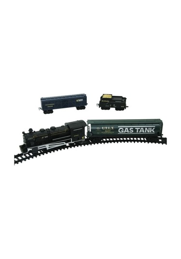 Vardem Işıklı Sesli Pilli Buharlı Tren Seti 18 Parça Raylı Oyuncak Tren