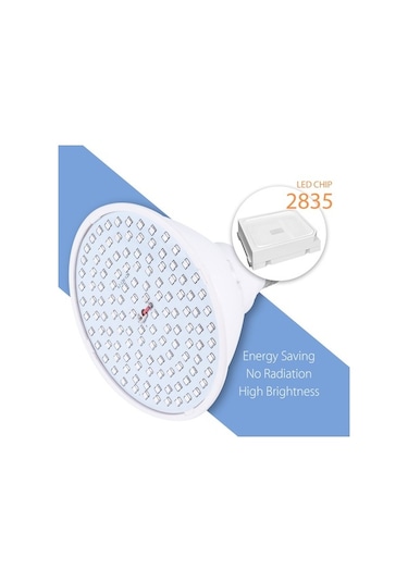 Tongxida Led Bitki Büyüme Lambası Çiçek Doldurma Işığı, Güç: 126 Boncuk Diğer