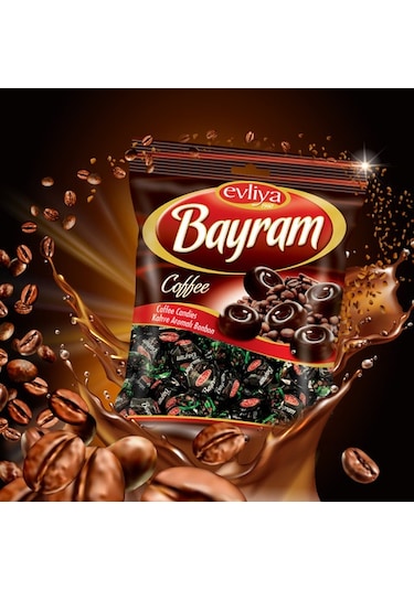 Evliya Şekerleme Kahve Aromalı Bonbon Şeker 350 G