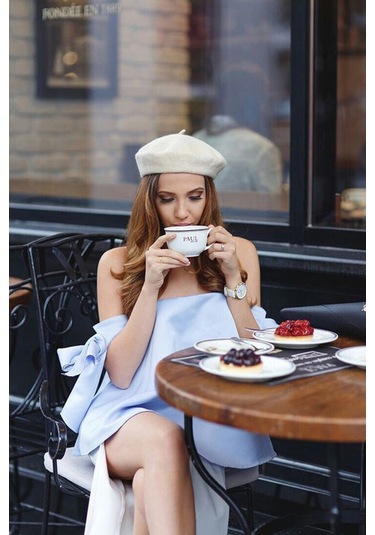 Fransız Keçe Ekru Ressam Bere Ekru