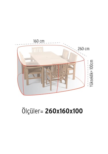 Homaks Mobilya Koruma Örtüsü 260x160 CM Şeffaf
