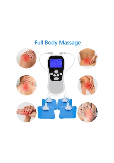 Butu Çok İşlevli Düşük Frekanslı Darbe Meridyen Fizyoterapi Masaj Aleti, Renk: Beyaz Standart Çok Renkli