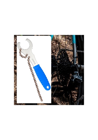 Suntek Bisiklet Filibir Zincir Dişli Kilitleme Mavi