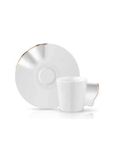 Koleksiyon Kaffa Türk Kahve Fincanı Seti 6'lı Altın