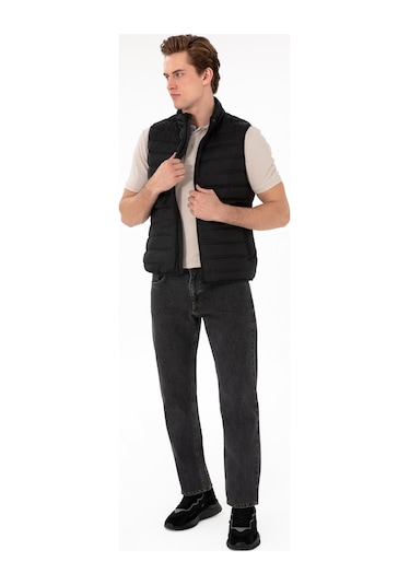 U.s. Polo Assn. Erkek Yelek 2101038 Siyah