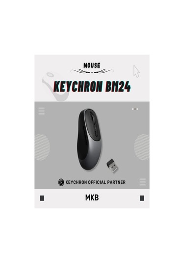 Keychron-bm24 Kablosuz Fare Bm24-c61 Bm24-c61
