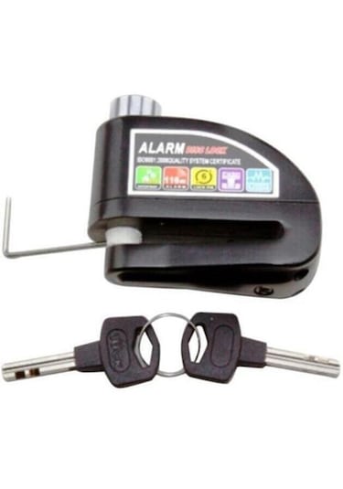 Motosiklet Disk Kiliti Alarmlı Disk Kilidi