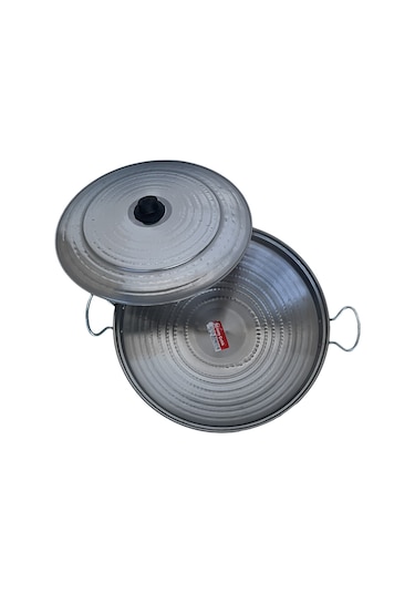 Yemek Pişirme Tavası Kapaklı 40 Cm'lik-81 Çelik