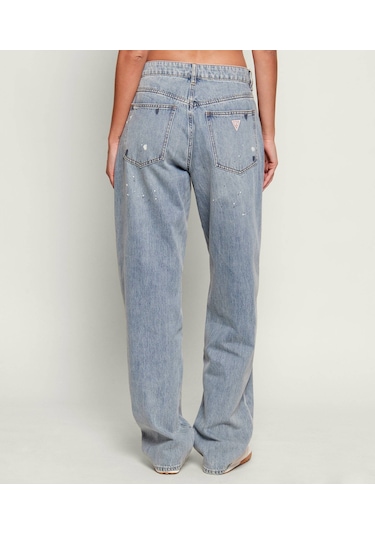 Guess Serra Relaxed Fit Kadın Jean Pantolon W6ga29d0973 Mavi