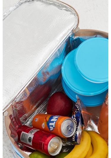 Superbag 22 Litre Piknik/kamp Çantası Sepeti. Termal Termos Çanta Sıcak-soğuk Koruma Sağlar Angel-20250133 Angel Çok Renkli