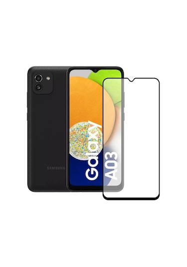Samsung Galaxy A03 Uyumlu Mat Seramik Nano Kırılmaz Ekran Koruyucu - Anti Static Parmak İzi Bırakmaz