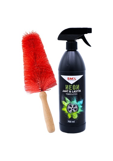 Neon Jant & Lastik Temizleyici 750 Ml.+ Jant Temizleme Fırçası
