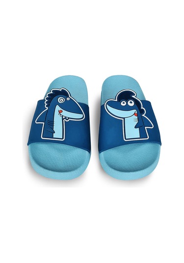 Denokids Shark Erkek Çocuk Terlik Çok Renkli