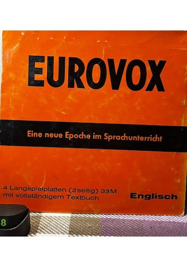Eurovox Englisch - Eine Neue Epoche Im Sprachunterricht 4 Langspielplatten Lp Set