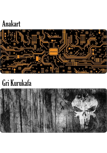 Xrades 24 Model Mouse Pad 70X30 - 90X40 Gaming Oyuncu Mousepad