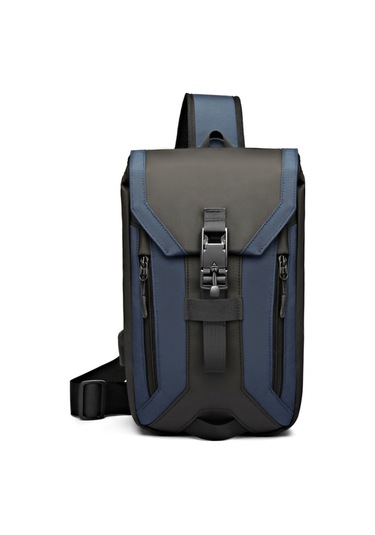 Sones Ozuko 9334 Erkek Dış Mekan Çok Fonksiyonlu Su Geçirmez Messenger Çanta, Harici Usb Şarj Bağlantı Noktalı