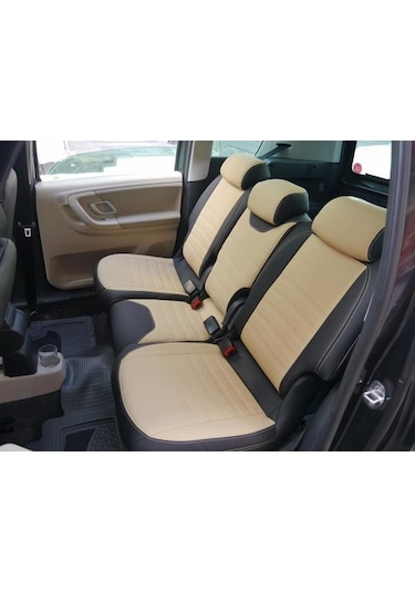 Skoda Roomster 2008 Araca Özel Deri Koltuk Kılıfı