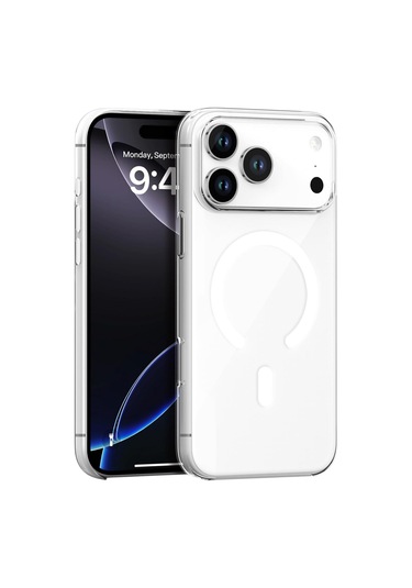 Ps iPhone Uyumlu 17 Pro Max Clear Serisi Magsafe Kılıf - Şeffaf