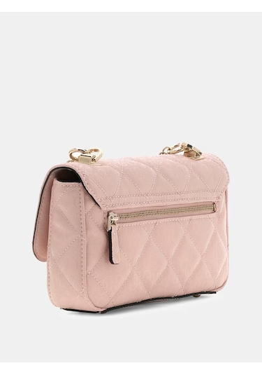 Guess Hwgg9912200 Libby Flap Kadın Omuz Çantası Pembe