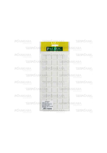 Pacific Beyaz Yapışkanlı Eva 20mm X 20mm