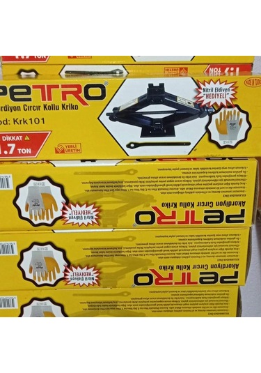 Oto Cırcırlı Kriko Makaslı Tip 1.5 Ton Akordiyon