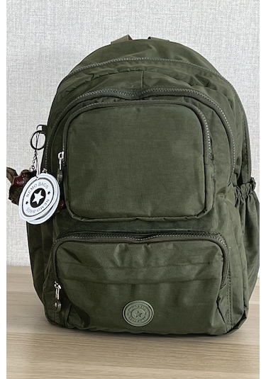 Nemo Group Sırt Çantası Haki Krinkıl Kumaş Suya Dayanıklı Haki