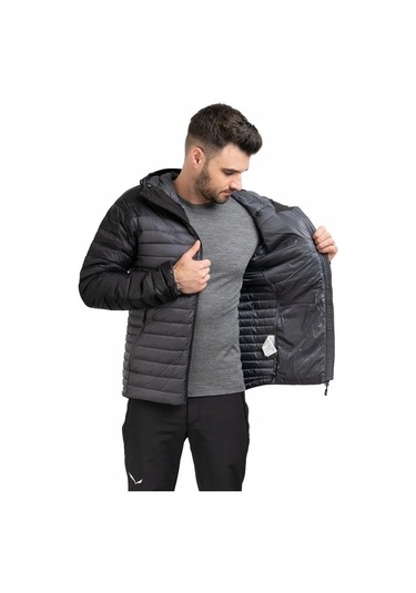 Rab Microlight Alpine Kaz Tüyü Ceket Siyah/gri Renk Siyah