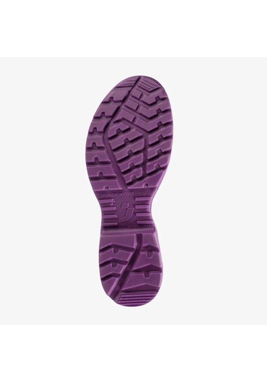 Safety Jogger Organıc S1p Low Sr Sc Lg Esd Cı Fo Kadın İş Güvenlik Ayakkabısı Mor - Siyah