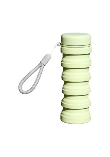 Suntek Dağcılık Kamp Seyahat Için Katlanabilir Su Şişesi Yeşil