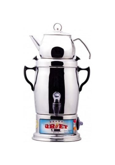 Üret Çift Amaçlı 22 L Çay Semaveri Inox