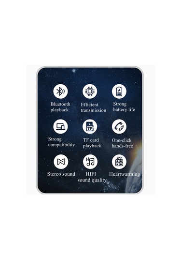 Youtek J20 Bluetooth Hoparlör 5w, Bluetooth 5.0, Tf Kart Desteği, Ellerden Özel Arama, 10m Alım Mesafesi, Abs+uv Kaplama