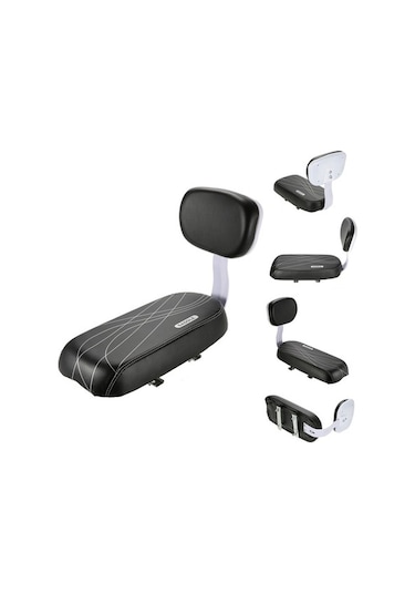 Novahub Çanlı Bisiklet Koltuk Ayak Takımı Sırt Minderli Çocuk Bisikleti Altın