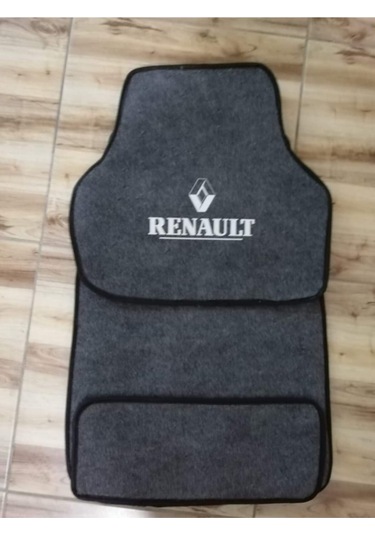 Renault Logolu Halı Paspas Grı
