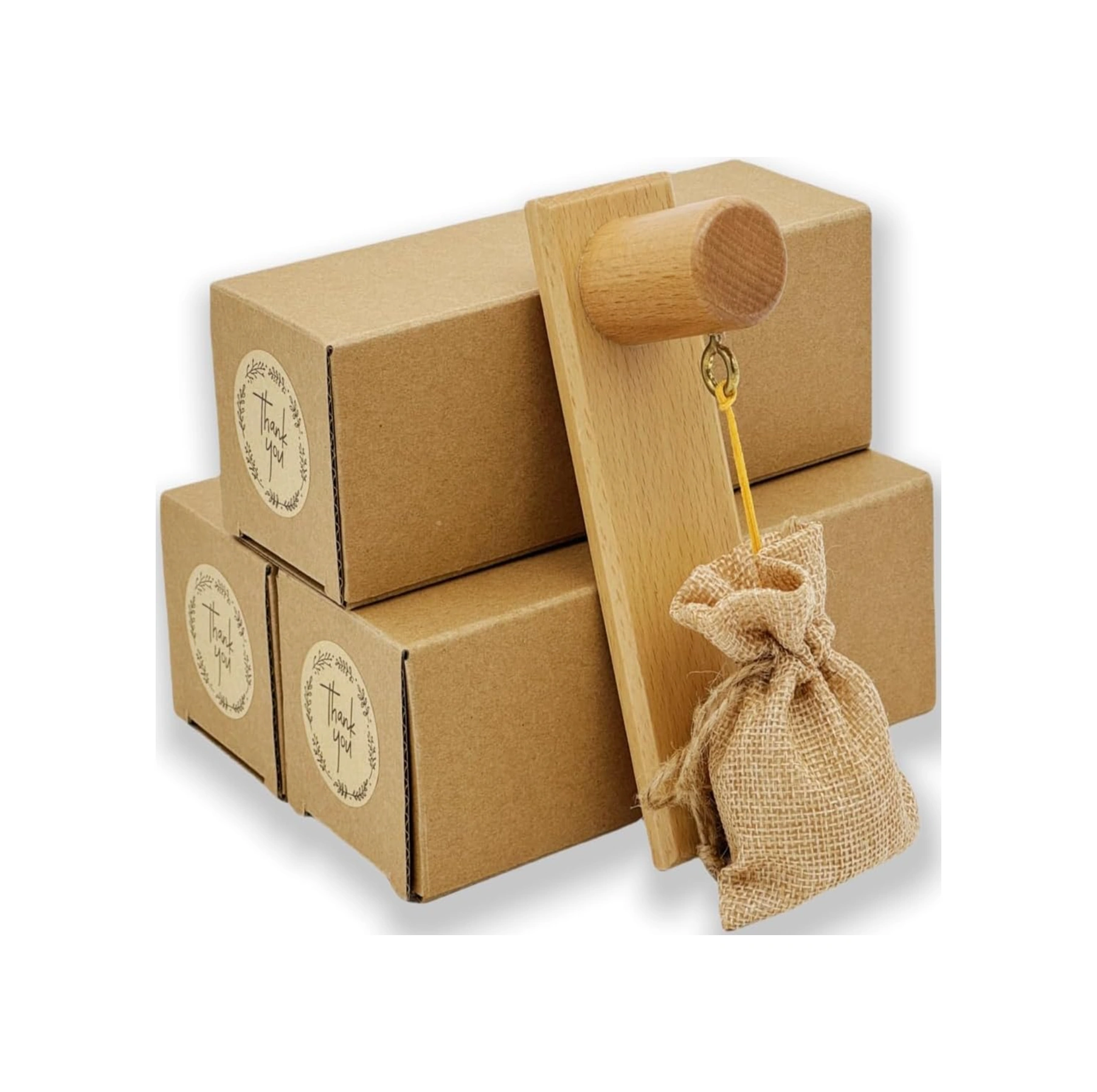 Folinda Ahşap Ahşap Zil, Mağaza Girişi Ve Ev Dekoru İçin Kaliteli Fıstık Ağacı Ve Pirinçten Yapılmış Zil Sistemi