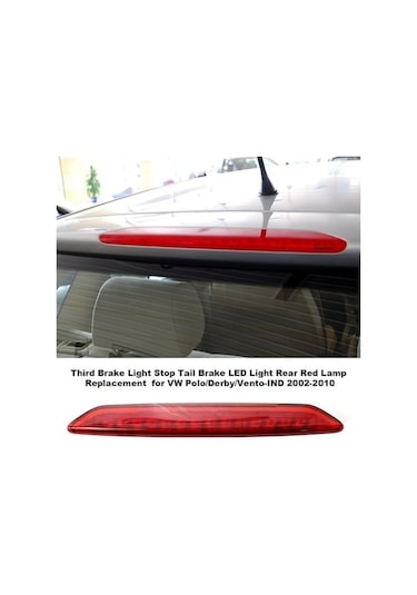 Createtech Yedek Vw Vento-ınd Üçüncü Stop Polo Mx Led Lambası Lambası Lamba Kuyruk Kırmızı İçin Fren Fren Derby Bosphorusboutique Arka 2002-2010 Lj