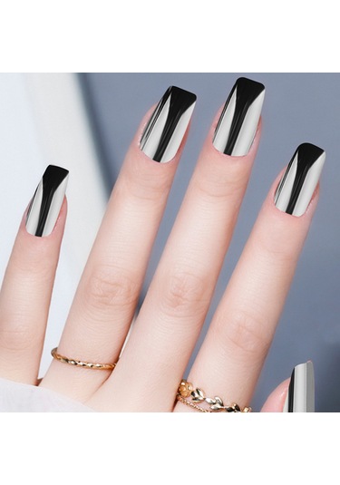 Geeksen 12 Farklı Boyda Tam Kaplama Yapay Tırnak Seti - Manikür Ve Dıy Sanatı İçin