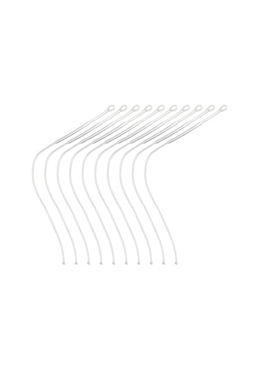 Reedark Güçlü Nilon Örgülü 20lb Uçak Sineması Bağlantı Kablosu 10 Adet, Kolay Montajlı, Dayanıklı Balıkçılık Aksesuarı