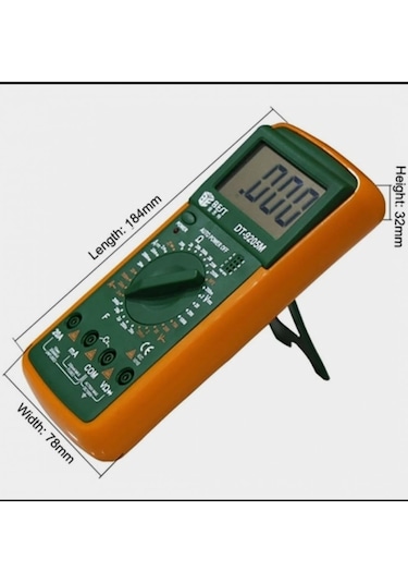 Dijital Ölçü Aleti Multimetre Best Dt9205m