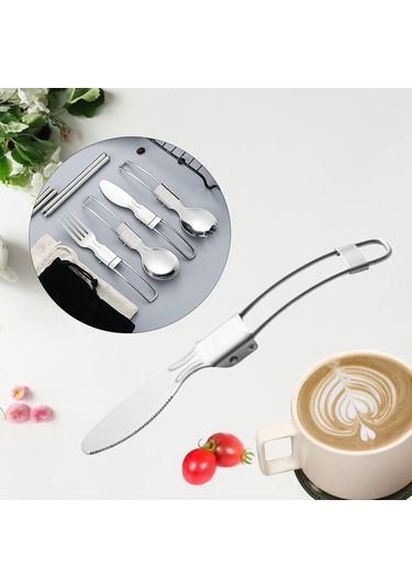 Dolıty Dış Mekan Katlanır Sofra Takımları Barbekü Ev Bıçak