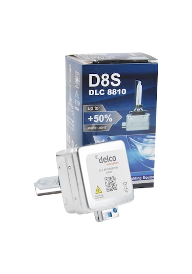 Delco D8s 4300k %50 Fazla Işık Gün Işığı Oem Xenon Far Ampulü