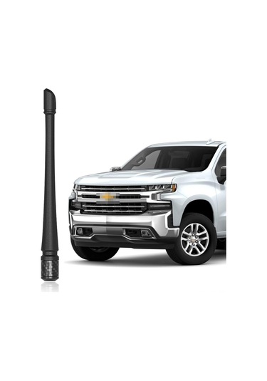 Gajeena Chevrolet Ve Gmc Modelleri İçin Dayanıklı 7 İnç Fm/am Araç Anteni, Kolay Montaj, Sinyal Güçlendirme