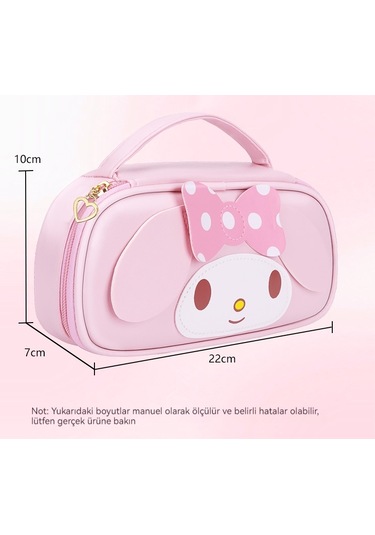 Hqgoodstore Yeni İlkokul Öğrencisi Yüksek Yüz Değeri Sevimli Karikatür Su Geçirmez Büyük Kapasiteli Kız Kalem Kutusu Mavi Yeşim Yugui Köpek-mavi