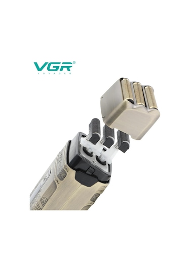 VGR V335 Şarj Edilebilir Üçlü Blade Tıraş Makinesi
