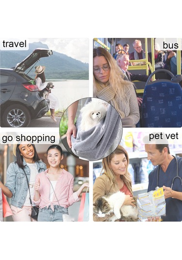 Vkemall Küçük Evcil Hayvanlar İçin Taşınabilir Askılı Çanta - 4 Kg'a Kadar Uygun, Güvenli Ve Konforlu Seyahat Pembe