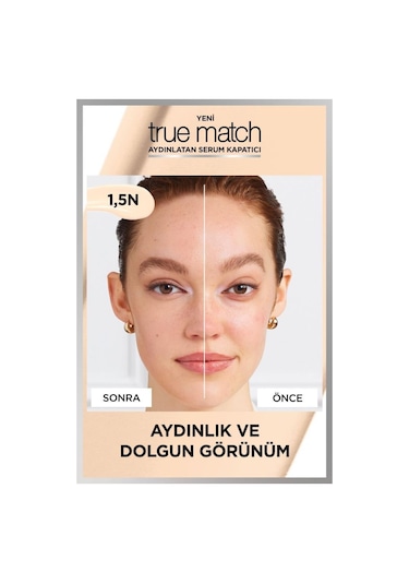 L'Oréal Paris True Match Aydınlatan Serum Kapatıcı - 1.5N 11 ML