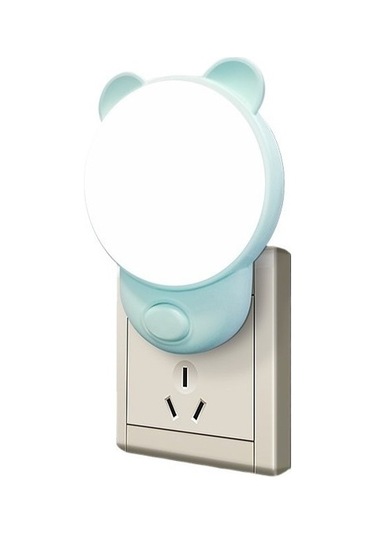 Metabagua Hannah Peach Yeni Ve Benzersiz Anahtar Ayı Takılabilir Gece Lambası Takılabilir Aydınlatma Sıcak Işık Uyku Lambası 7hrnh1 Açık Mavi