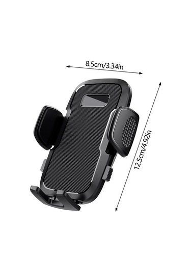 Pazly Araba Havalandırma Telefon Tutucu, 4-7 Inç Telefonlar İçin Esnek Ayar, Anti-cizim, Şarj Portu