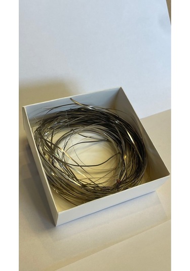 Metalik Gri Tel Kırma Teli, Tel Kırma, Hobi,gri,renkli,bartın Teli