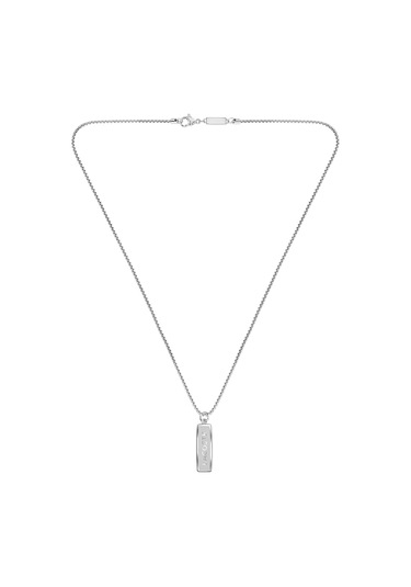 Lacoste Lacj2040536 Erkek Kolye Metalik Gri