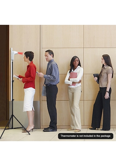 Vkemall Tripod Braketi Termometre Tutucu Standı Yüksekliği Ayarlanabilir Katlanabilir Ço